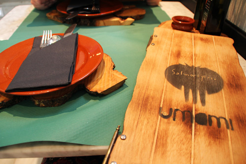 Carta y presentación Umami
