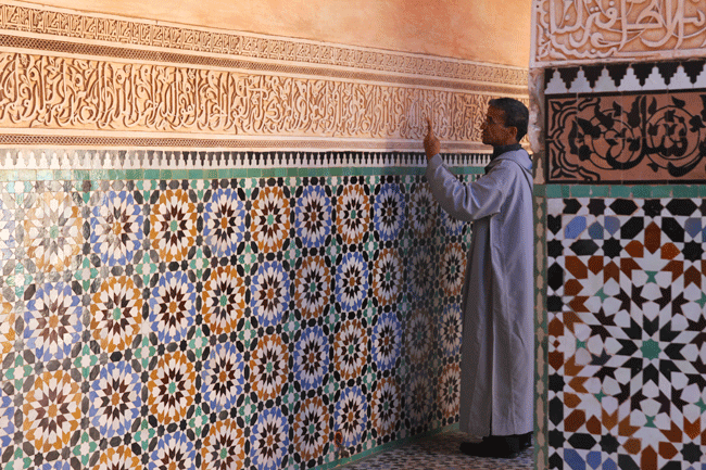 La Madraza de Ben Youseff es de los rincones más bellos que se pueden visitar en Marrakech. 