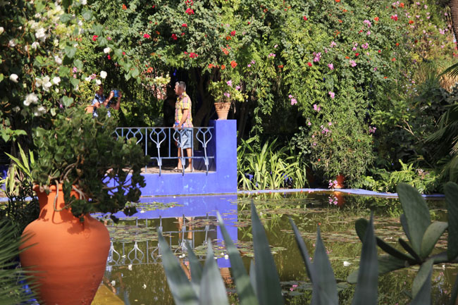 estanque-jardinmajorelle-marrakech-mipaseoporelmundo