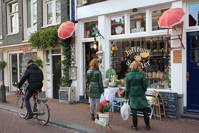 Tiendas en el barrio de "Las 9 calles de Ámsterdam"