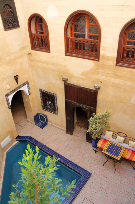 patio-común-riad-ziryab-marrakech-mipaseoporelmundo