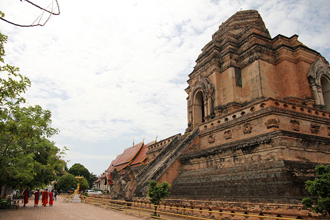 Wat Chedi Luang, en Chiang Mai. 