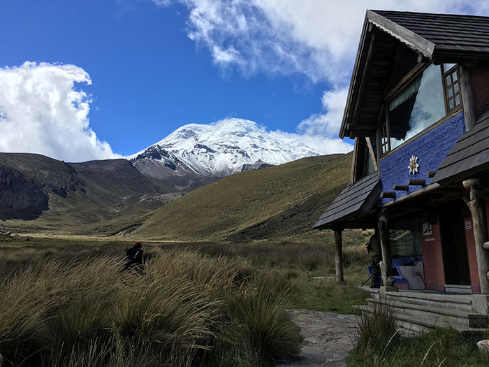 Objetivo final: el volcán Chimborazo