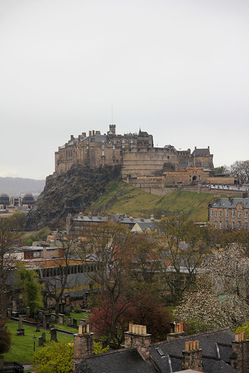 Edimburgo tiene corazón con forma de castillo